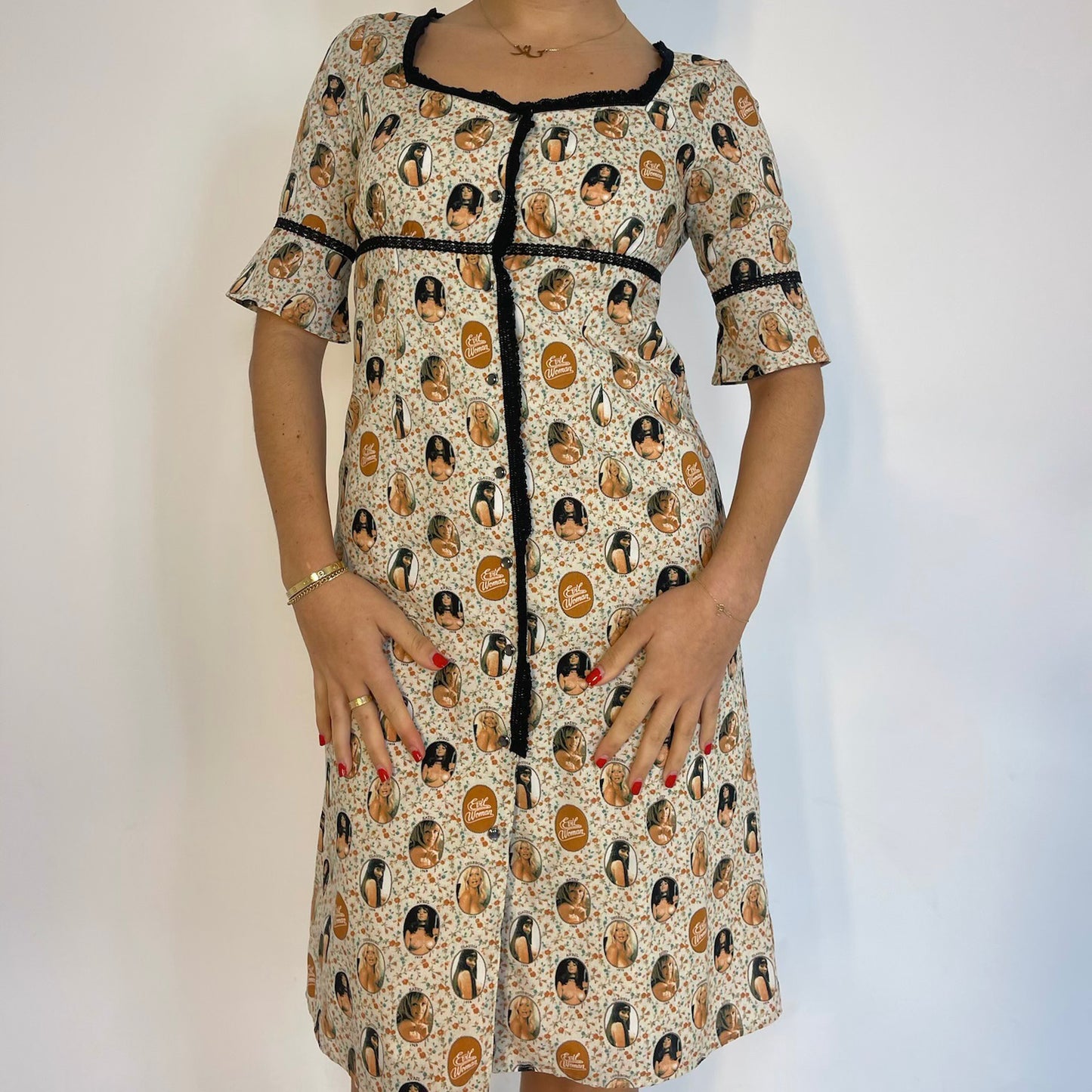 hysteric glamour evil woman dress