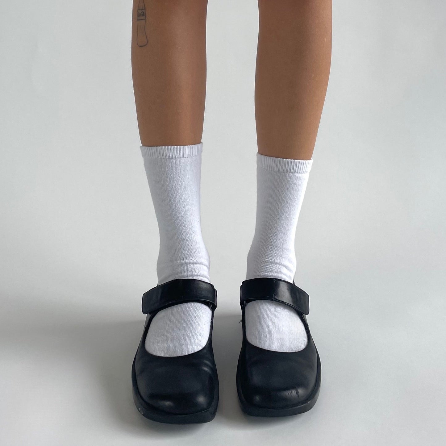 prada leather mary janes