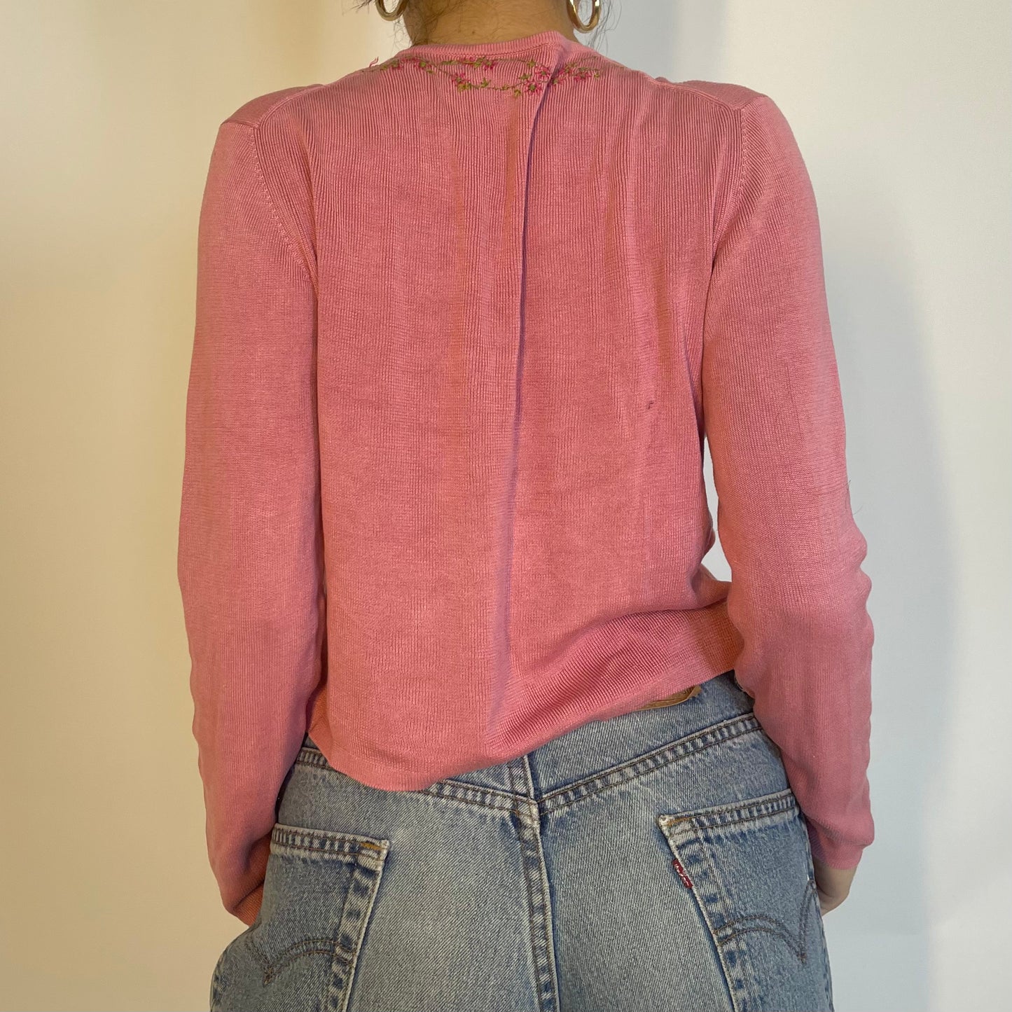 ann taylor silk cardigan