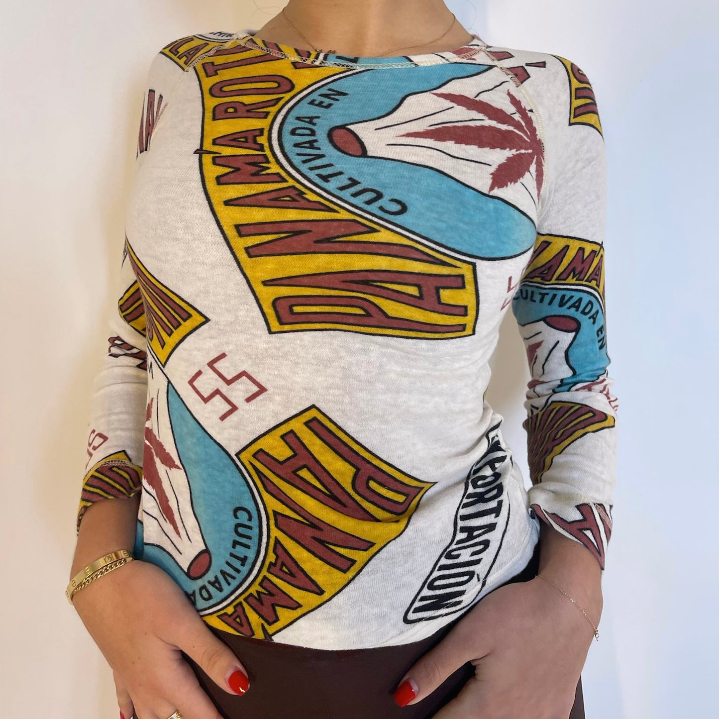 hysteric glamour panama top