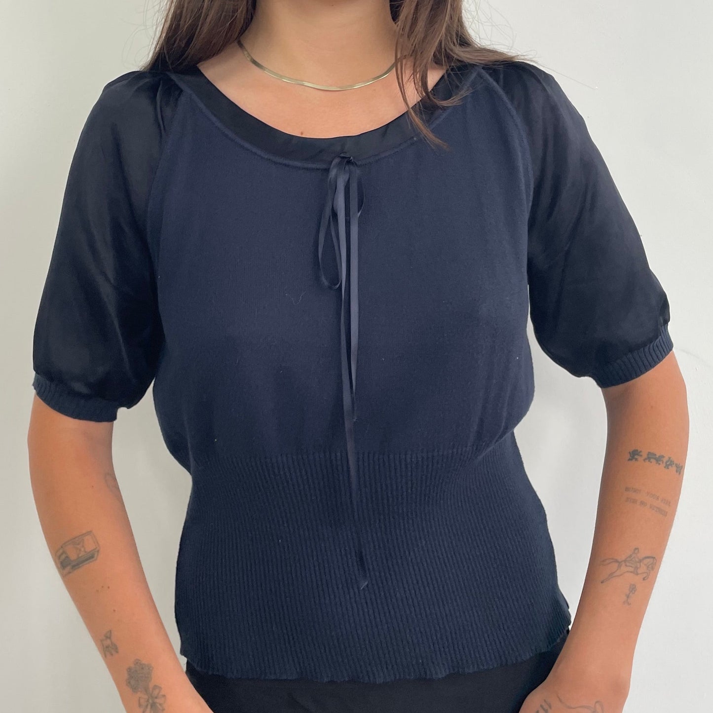 miu miu knit top