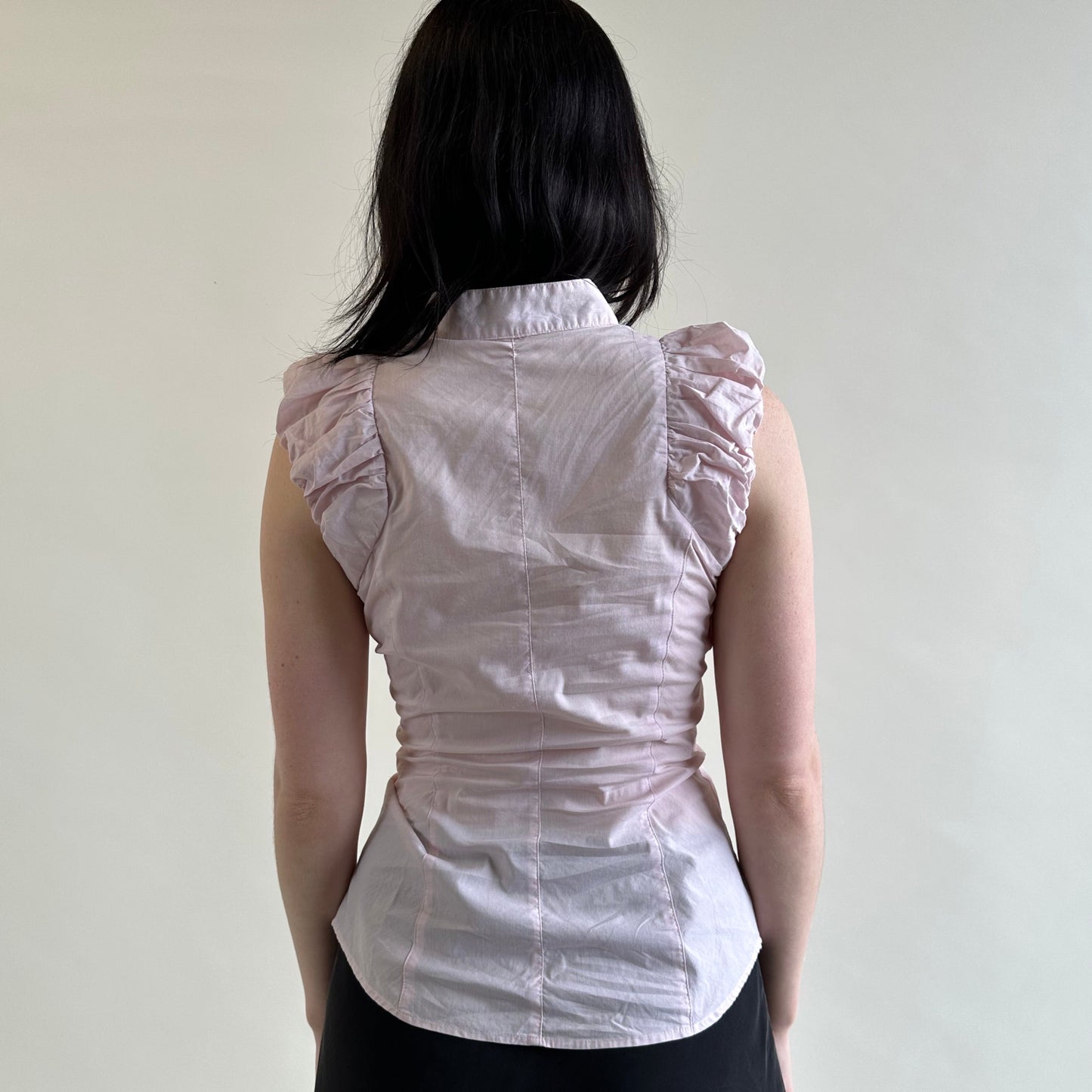sisley sleeveless blouse
