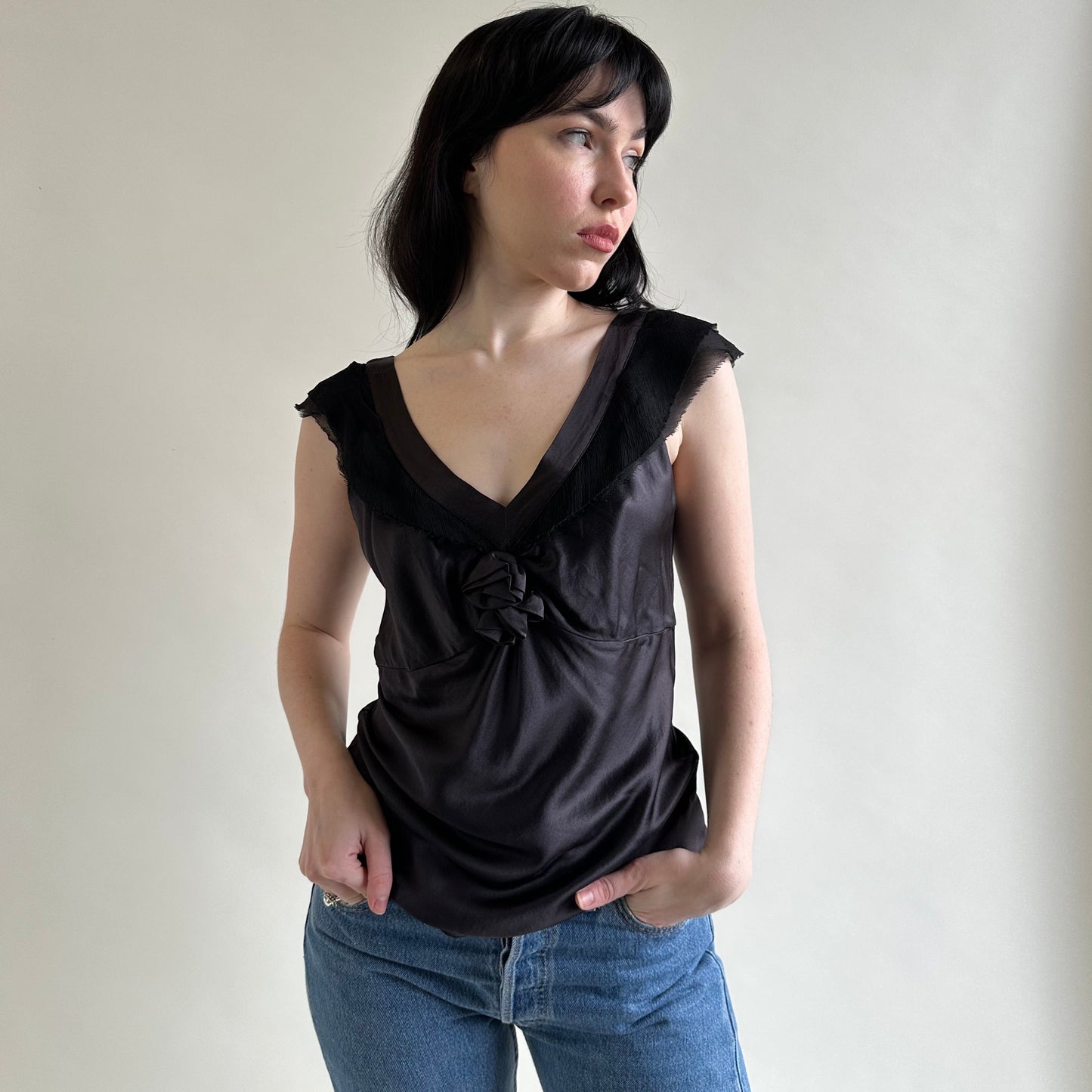 blumarine flower top