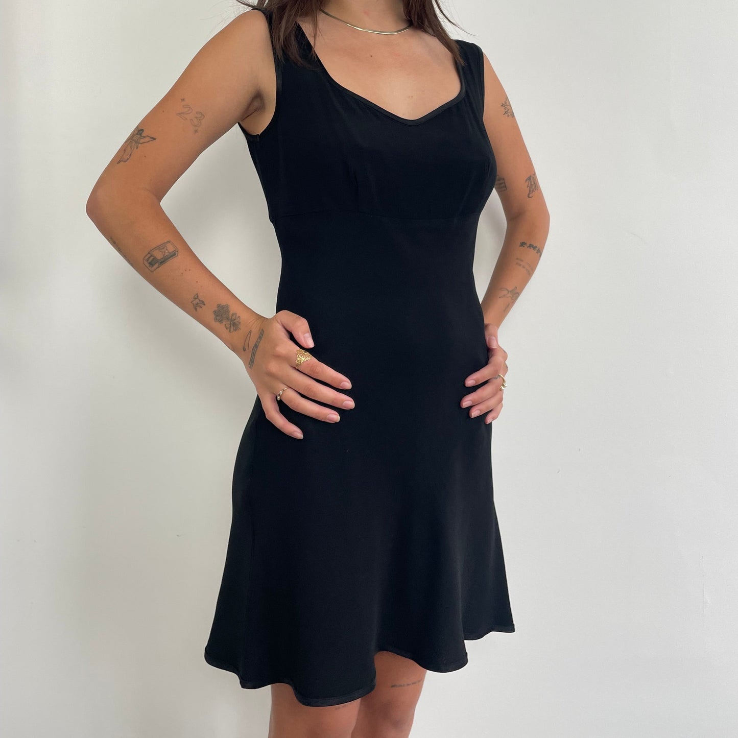 90's little black dress