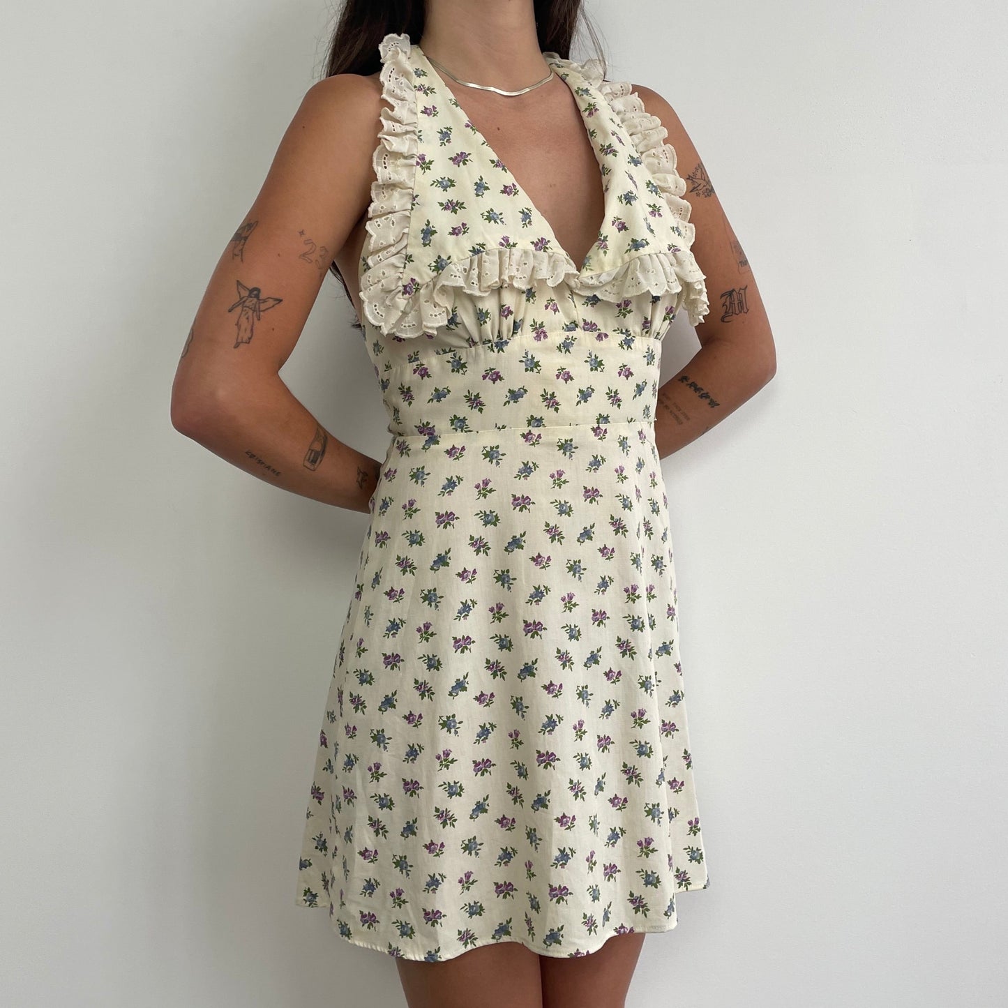 70s halter dress