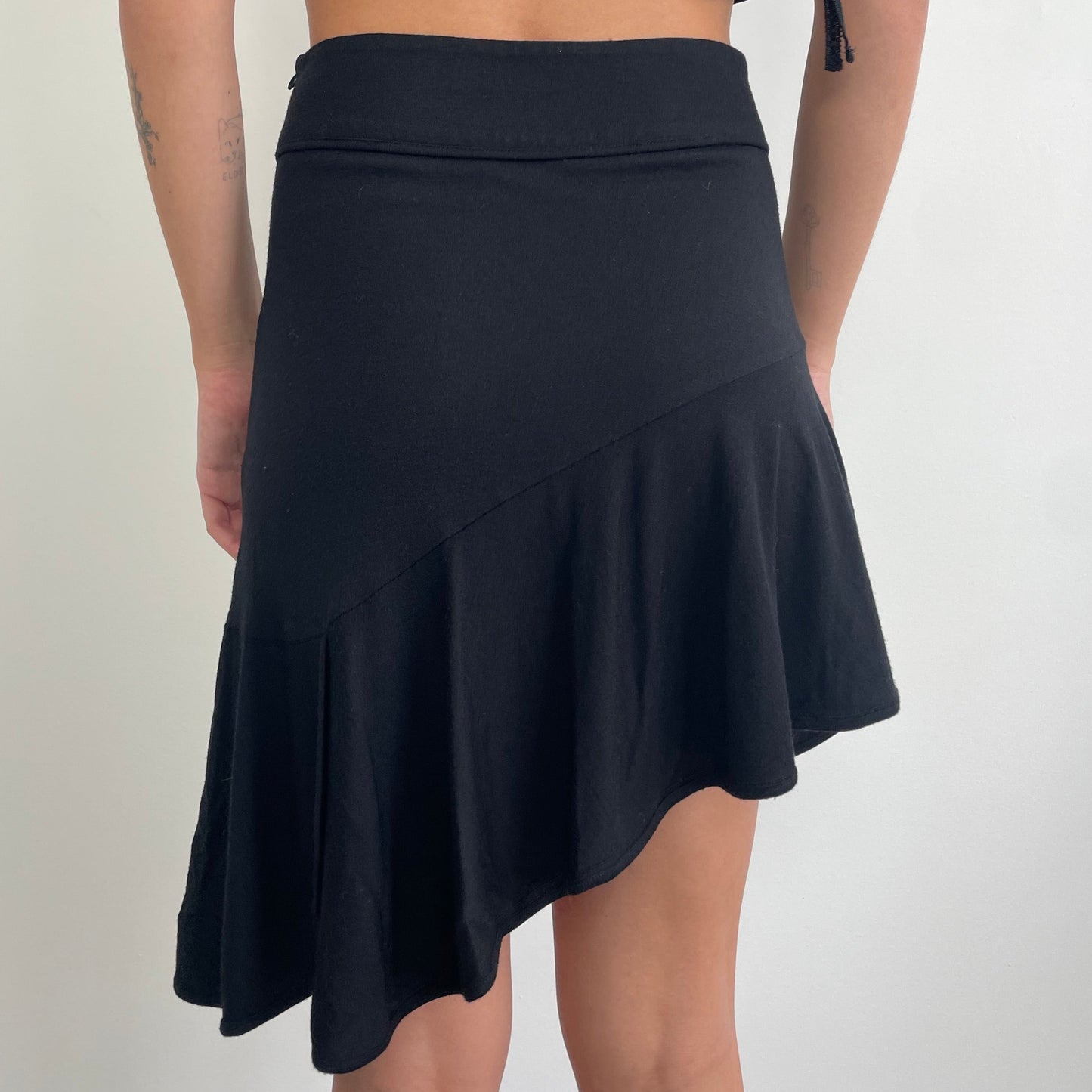 blumarine ruffle skirt