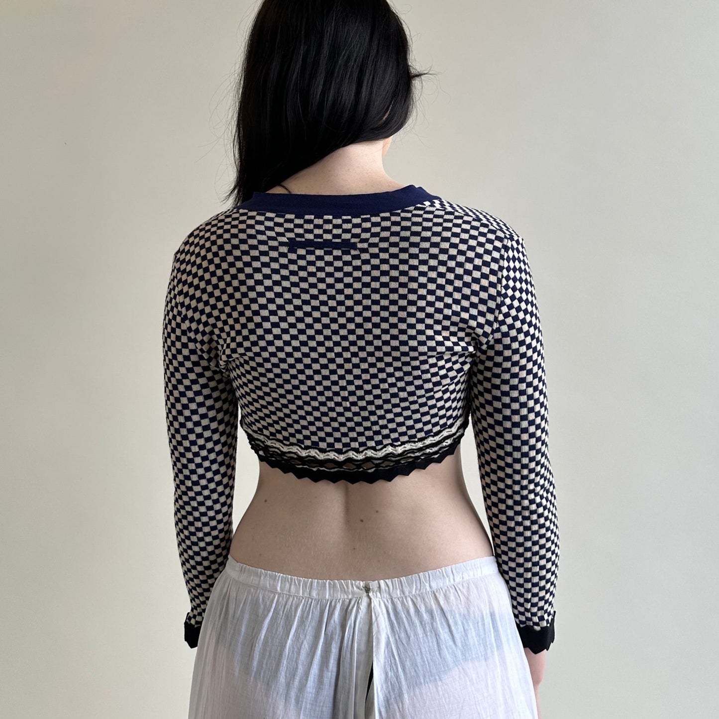 jean paul gautier knit top
