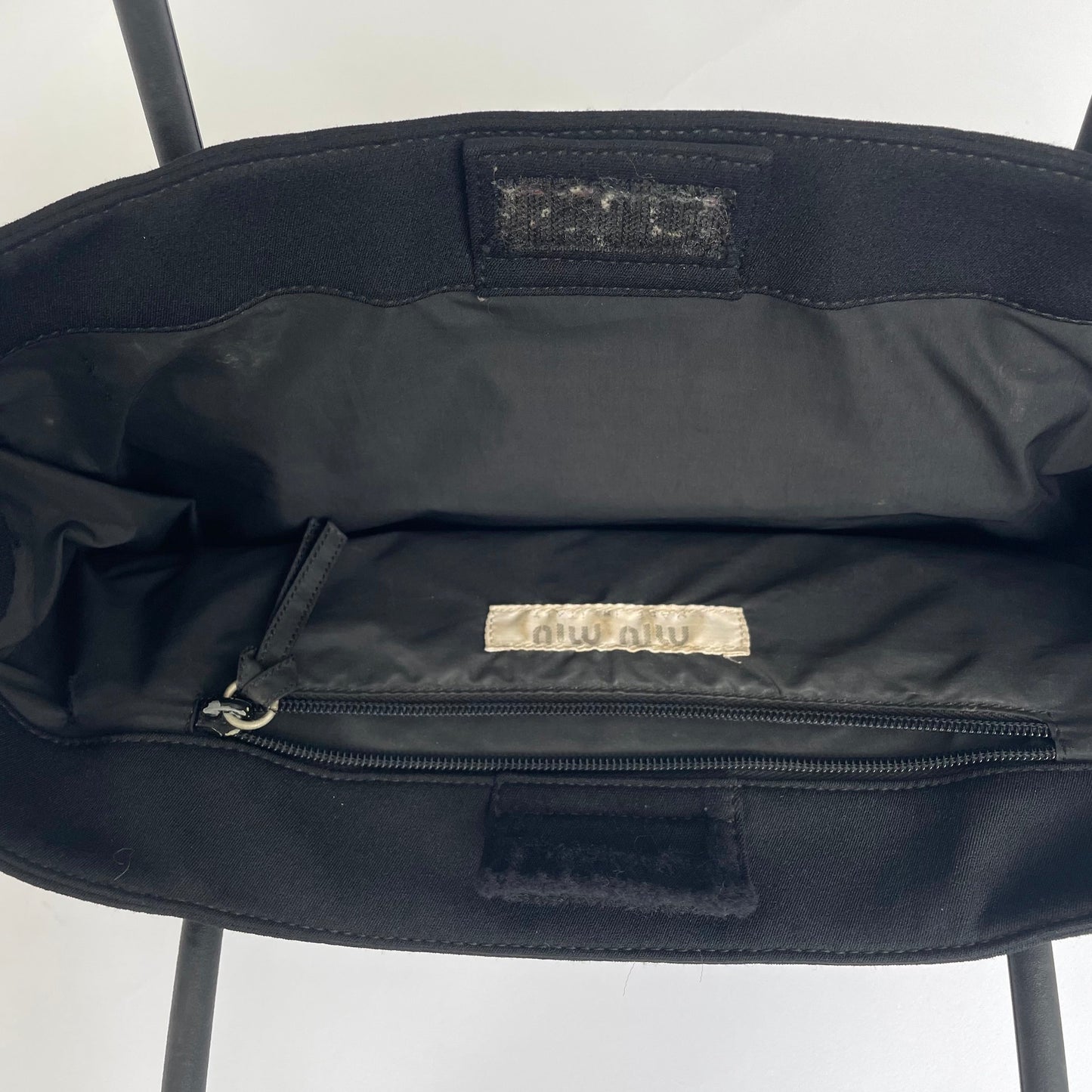 miu miu fw 1999 hard handle tote