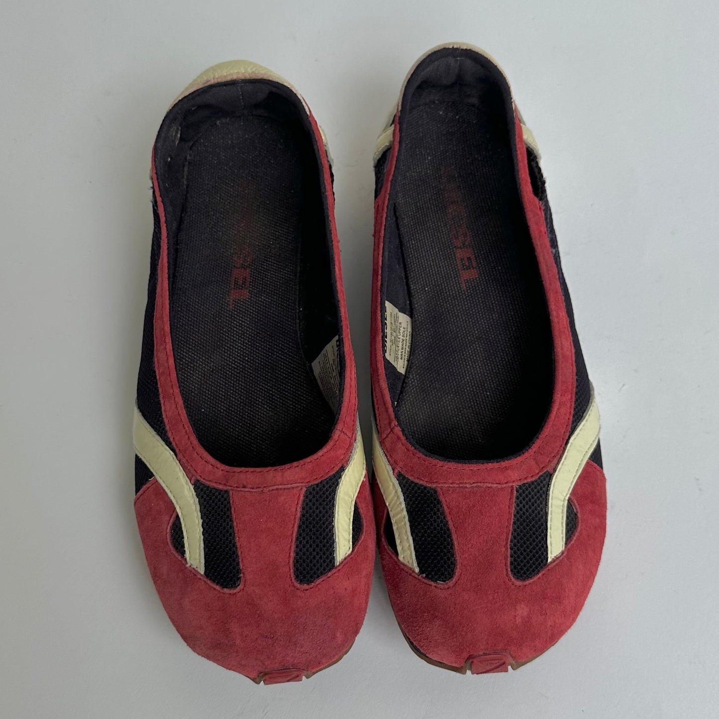 diesel ballet flats