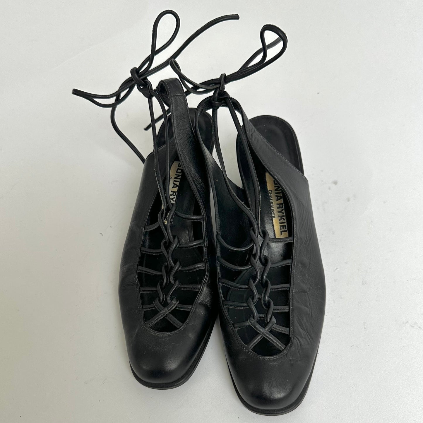 sonia rykiel lace-up shoes