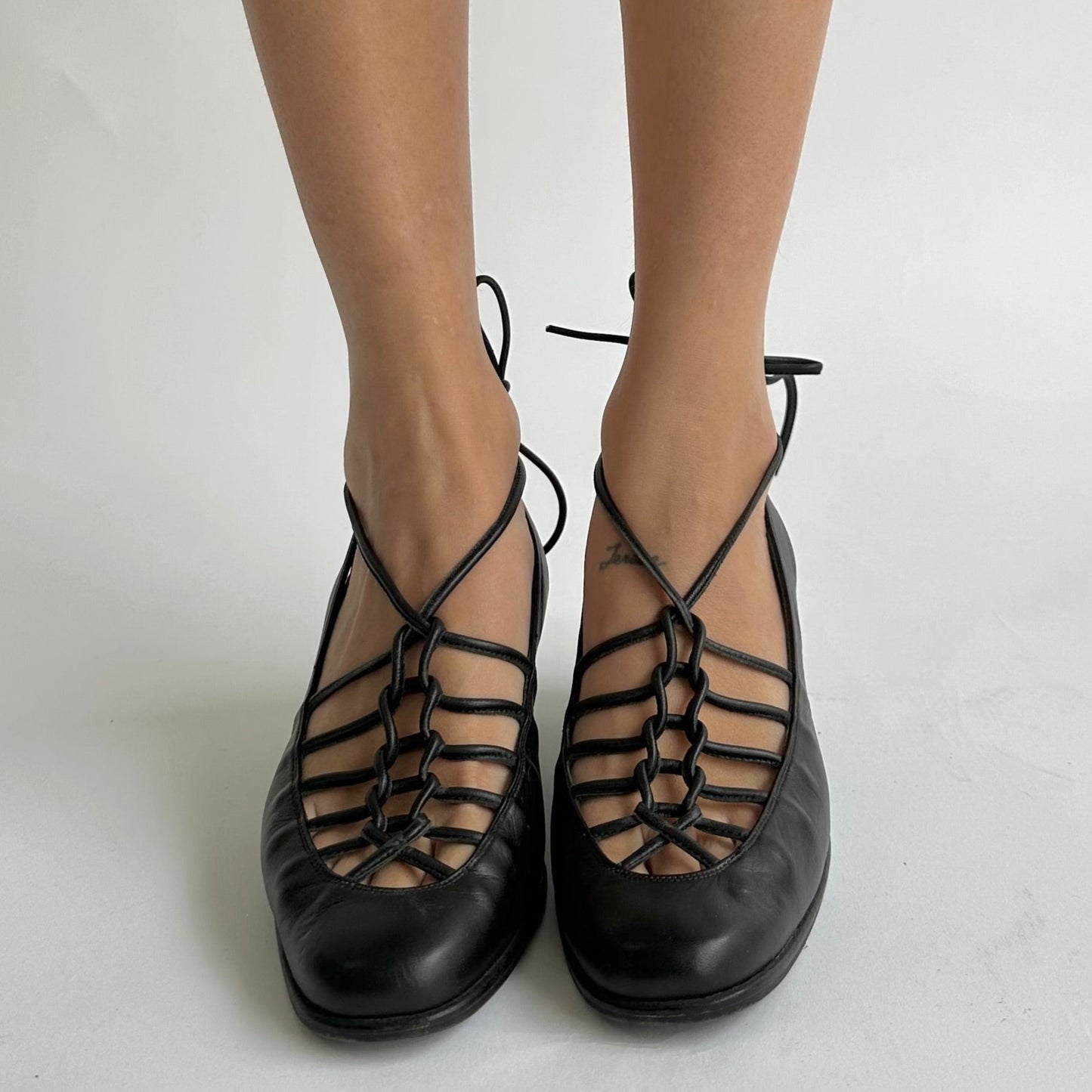 sonia rykiel lace-up shoes