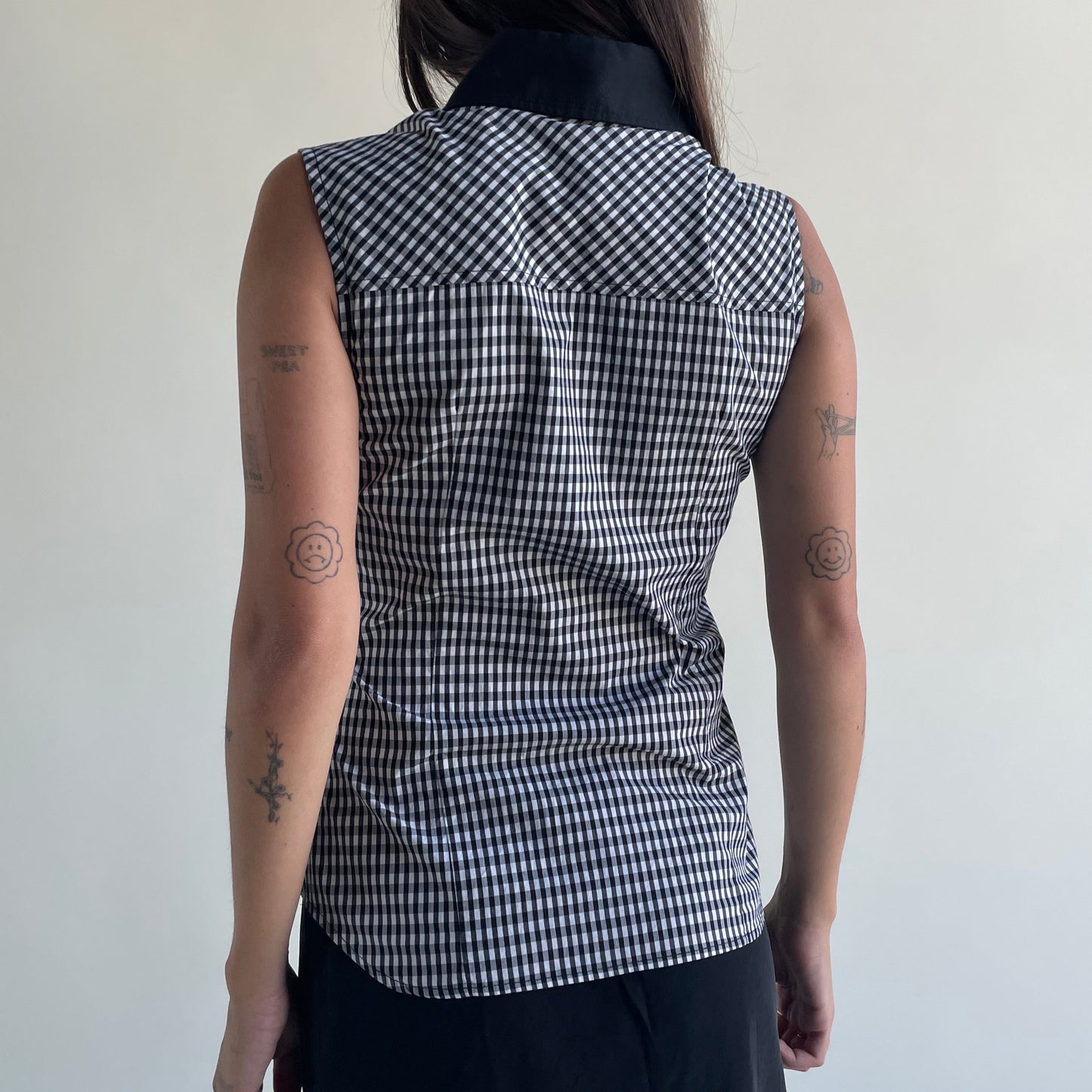 miss sixty gingham top