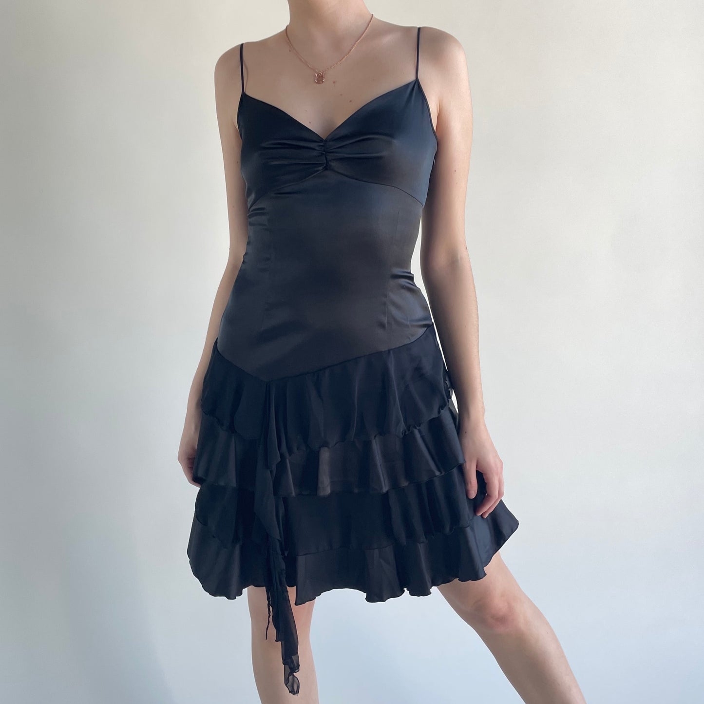 morgan de toi ruffle dress