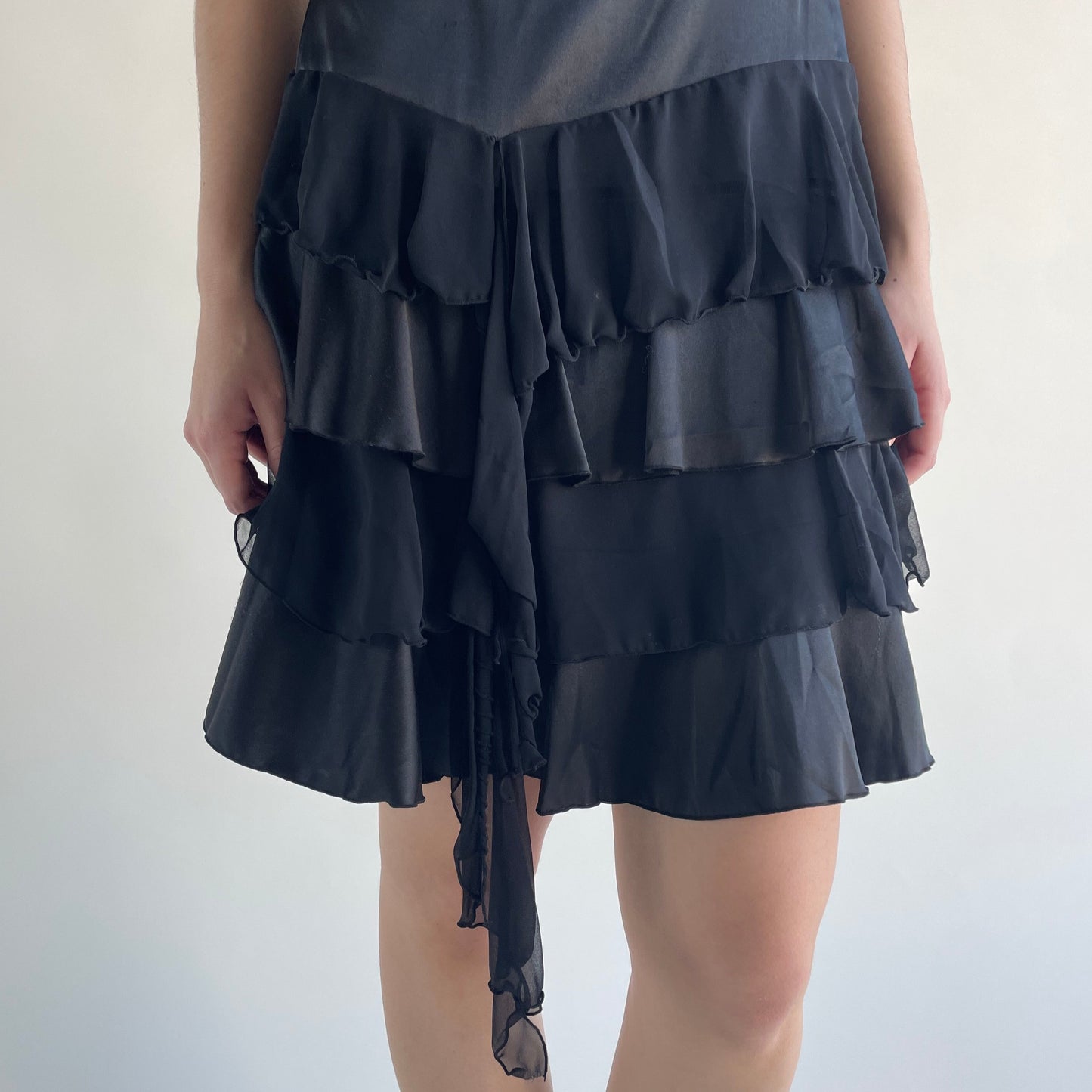morgan de toi ruffle dress
