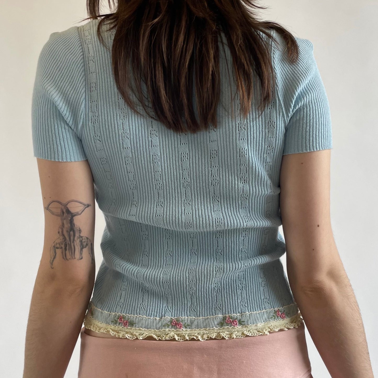 blugirl tie-front top