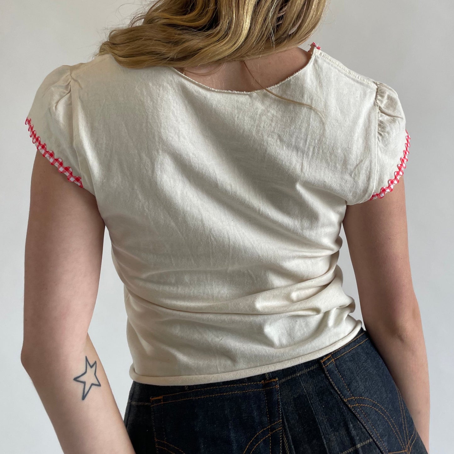 anna sui cherries tee