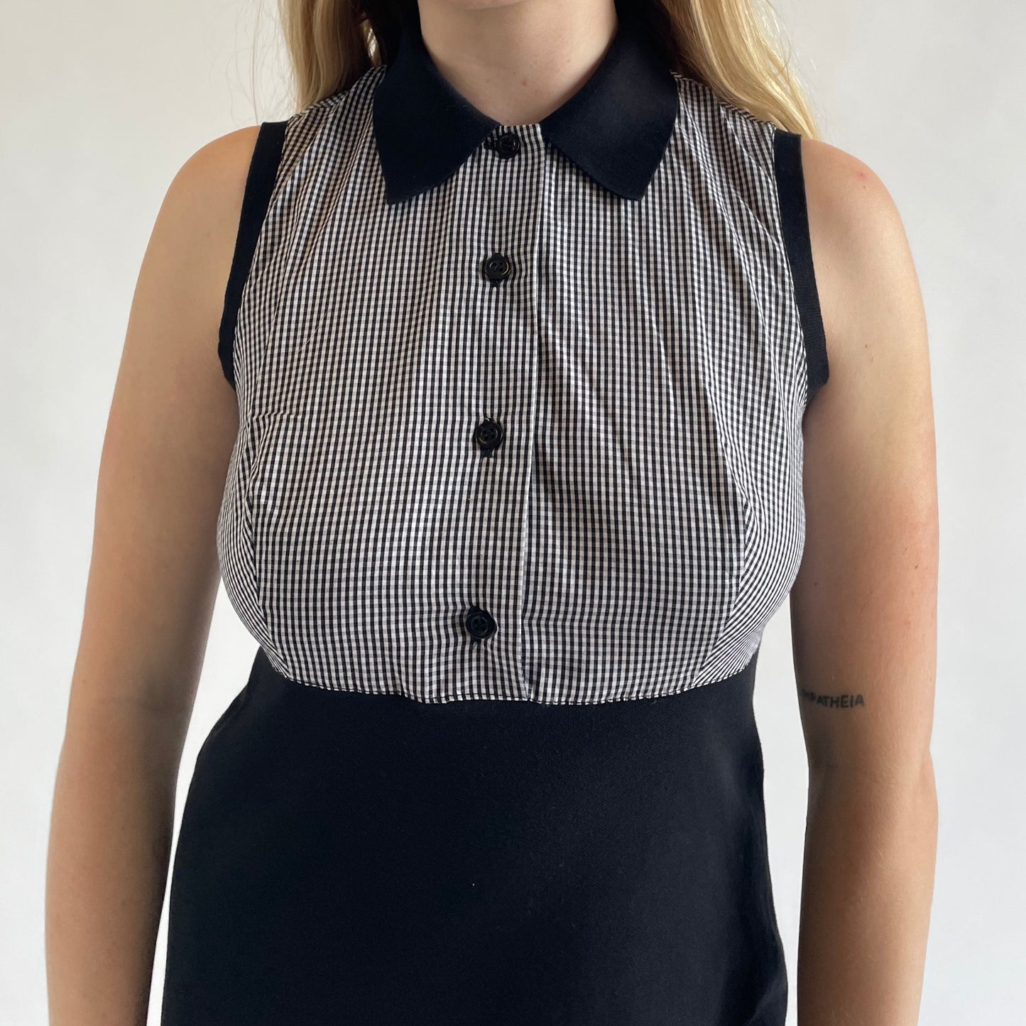 la perla collared dress