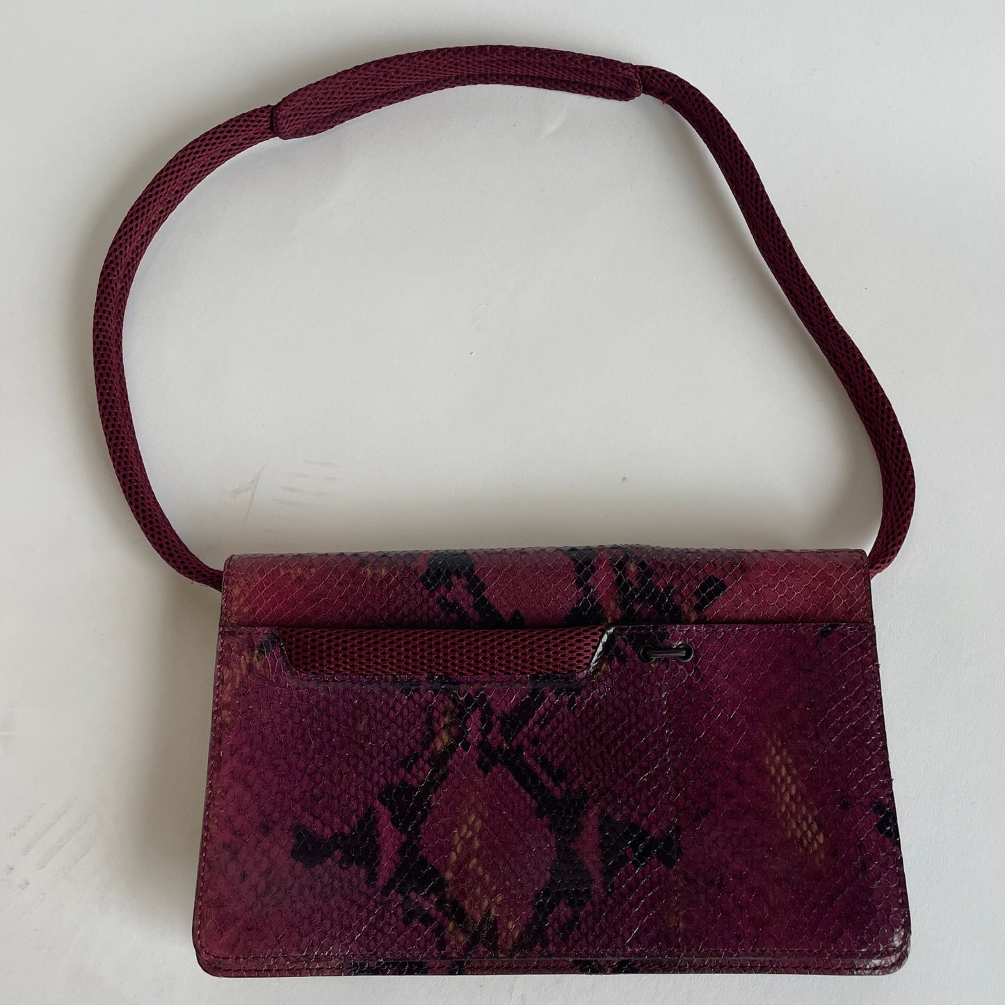 miu miu fw 1999 snakeskin bag