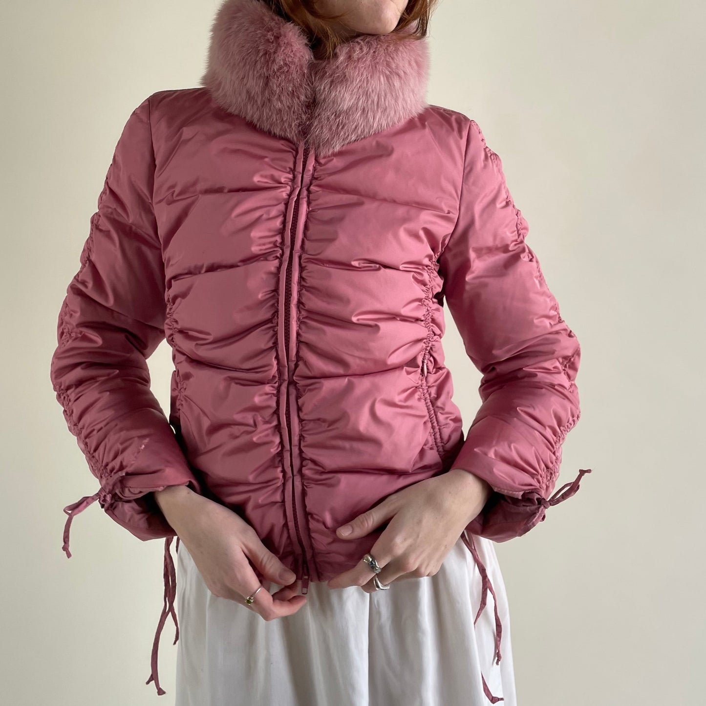 blumarine puffer jacket