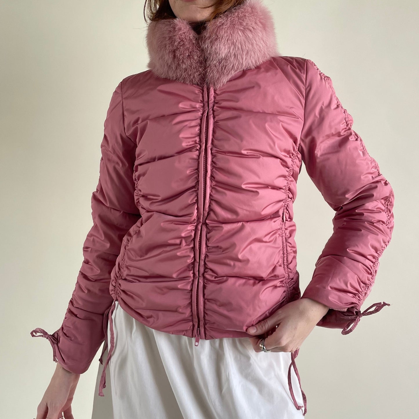 blumarine puffer jacket