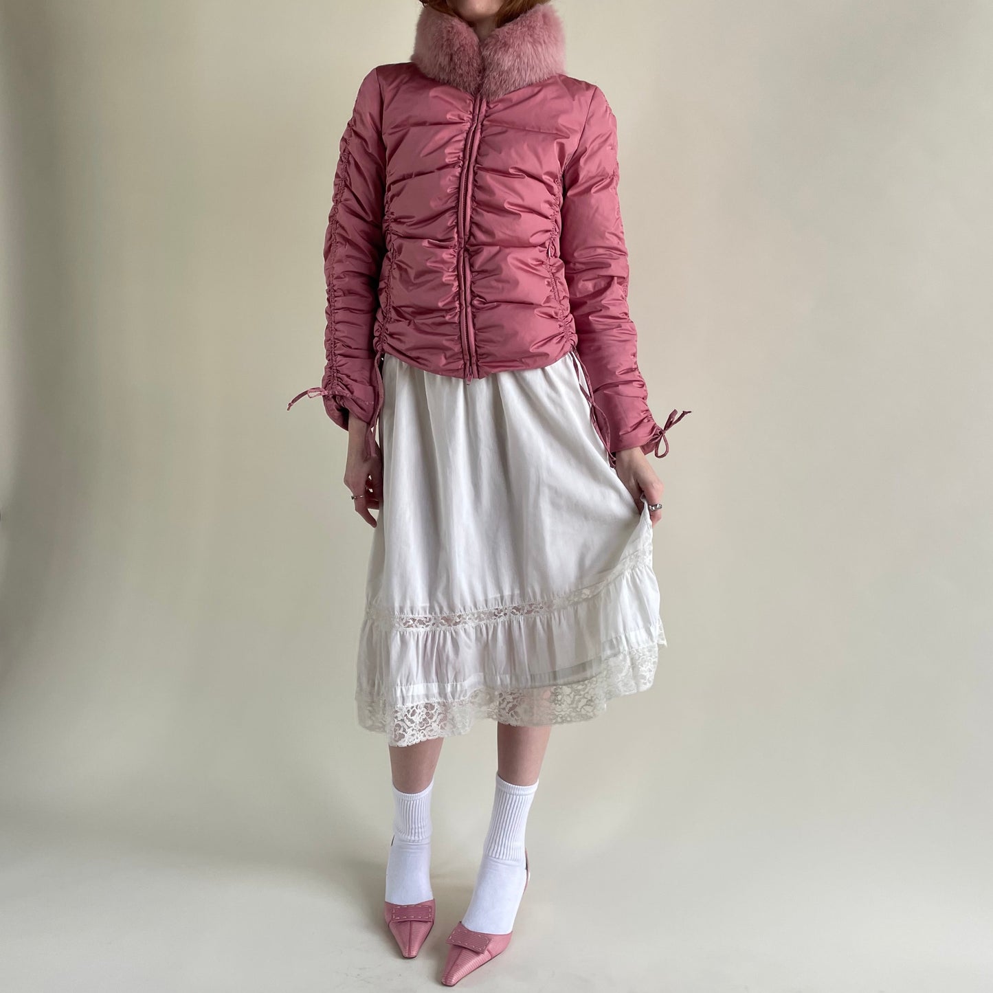 blumarine puffer jacket