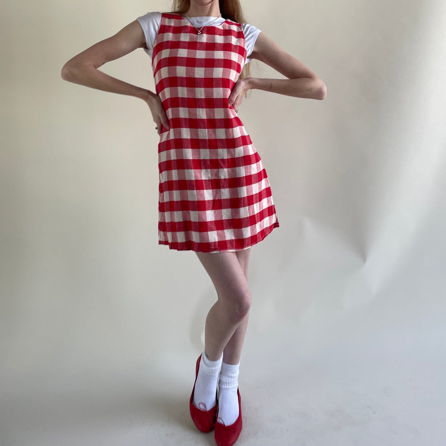 kookai gingham dress