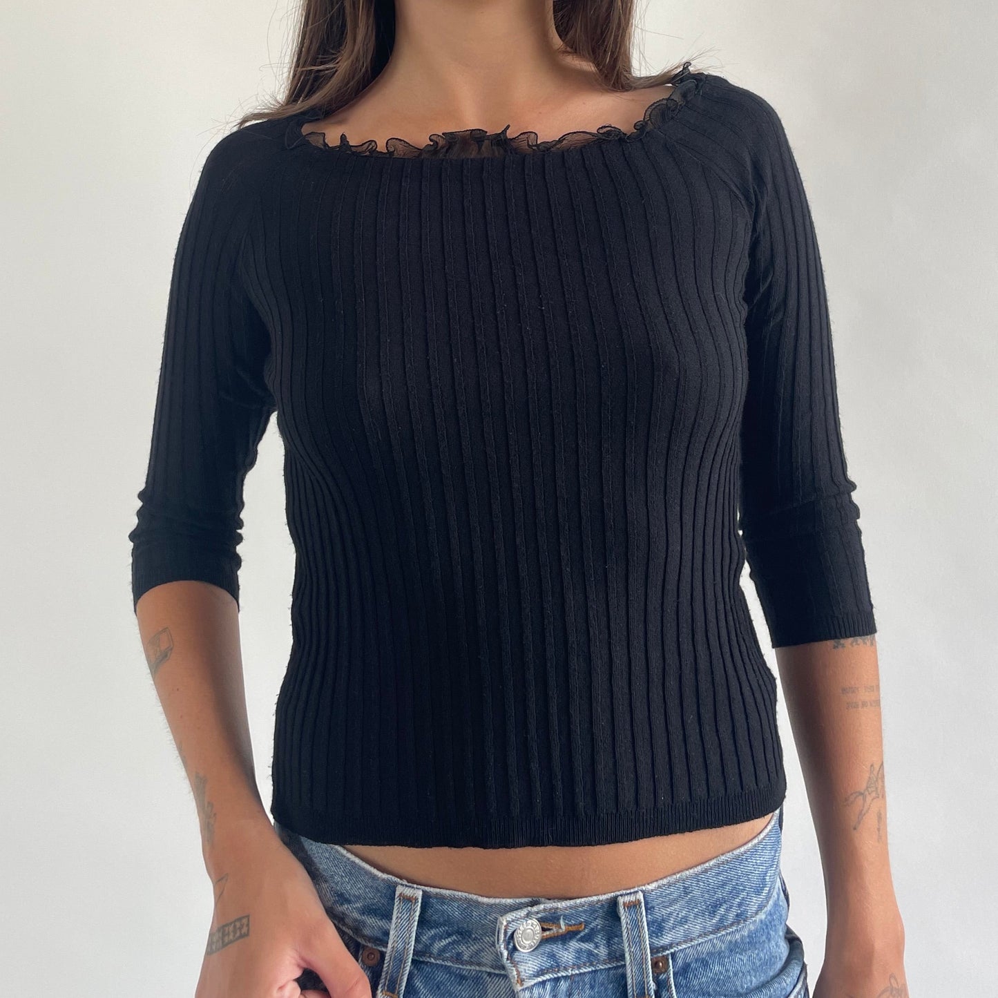 blugirl boatneck top