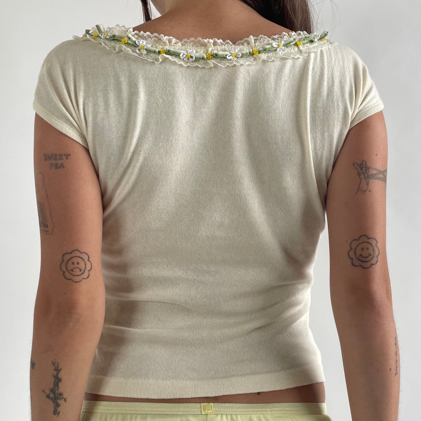 blugirl cream knit top