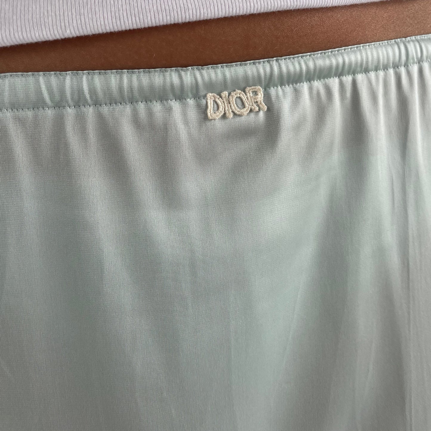 dior slip skirt