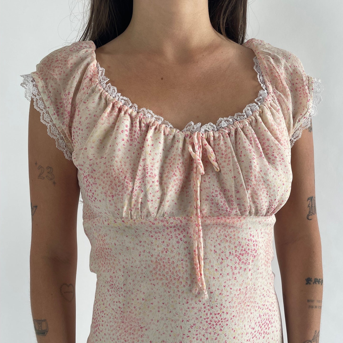 anna sui pink babydoll dress