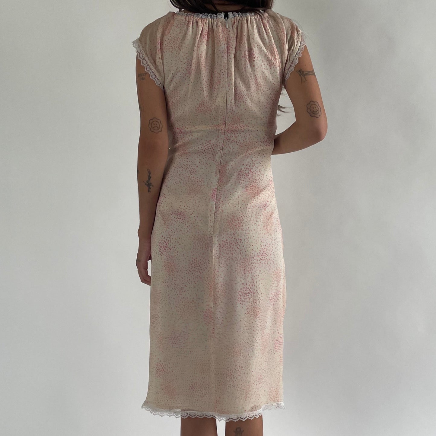 anna sui pink babydoll dress