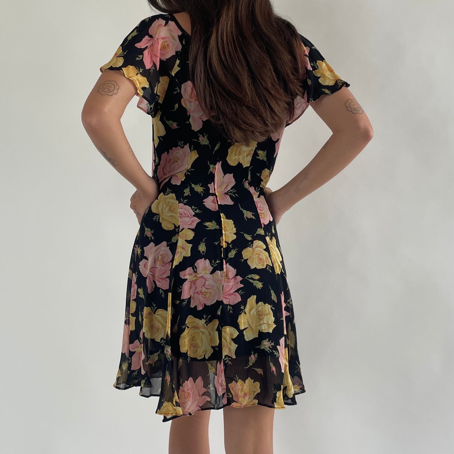 betsey johnson floral dress