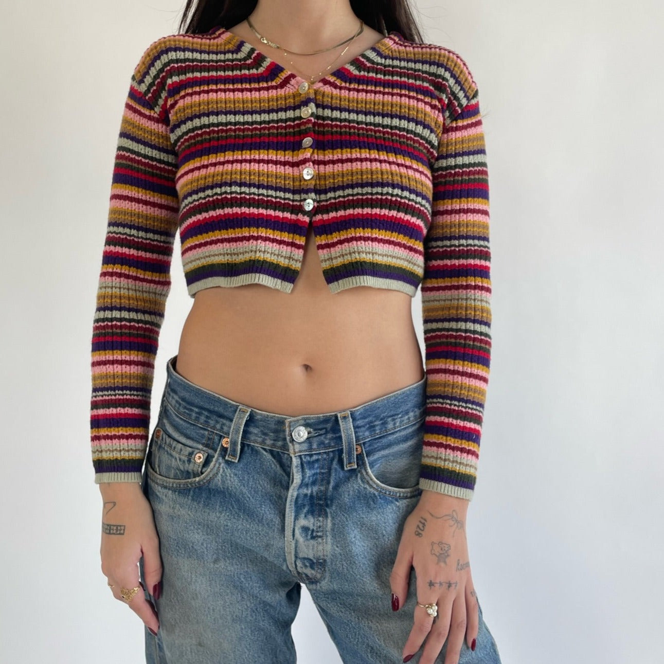 striped sweater