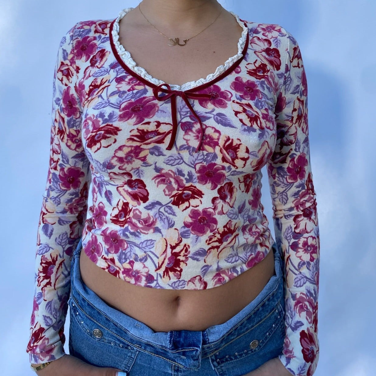 blumarine long sleeve
