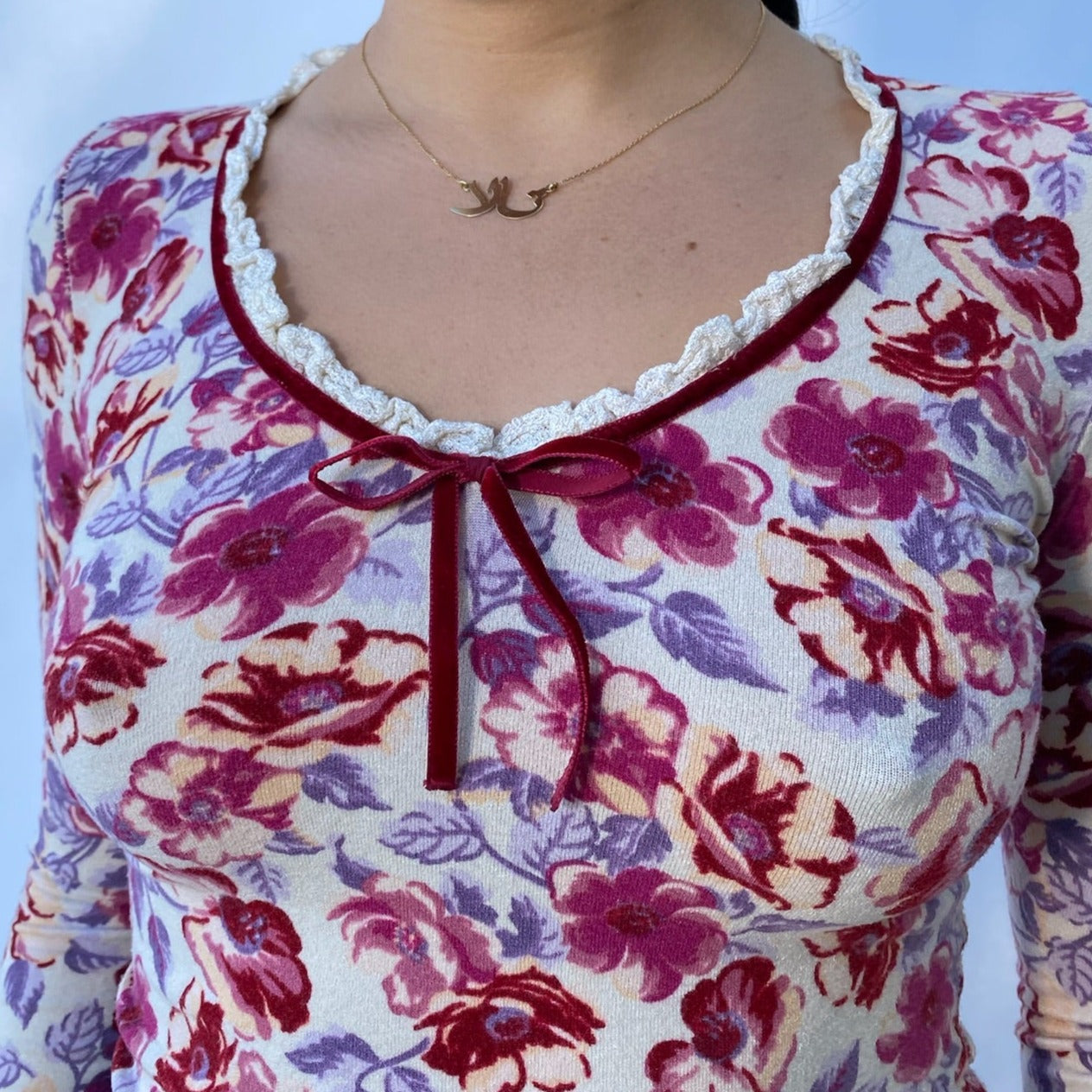 blumarine long sleeve