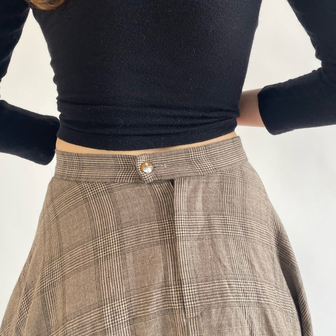 vivienne westwood plaid skirt