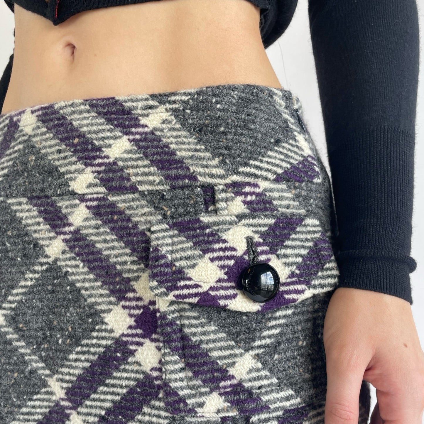 burberry mini skirt