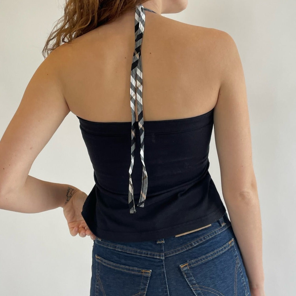 burberry tube top
