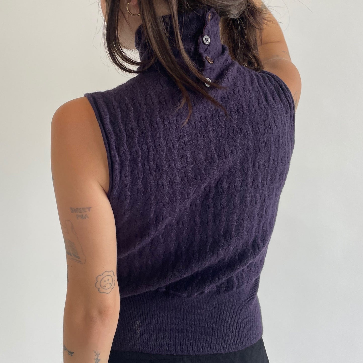 miu miu cableknit turtleneck