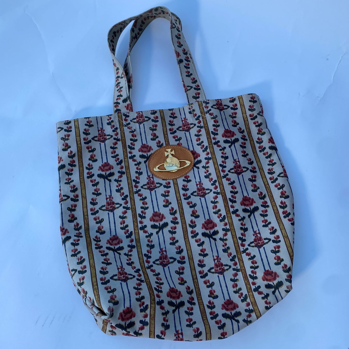 vivienne westwood floral tote