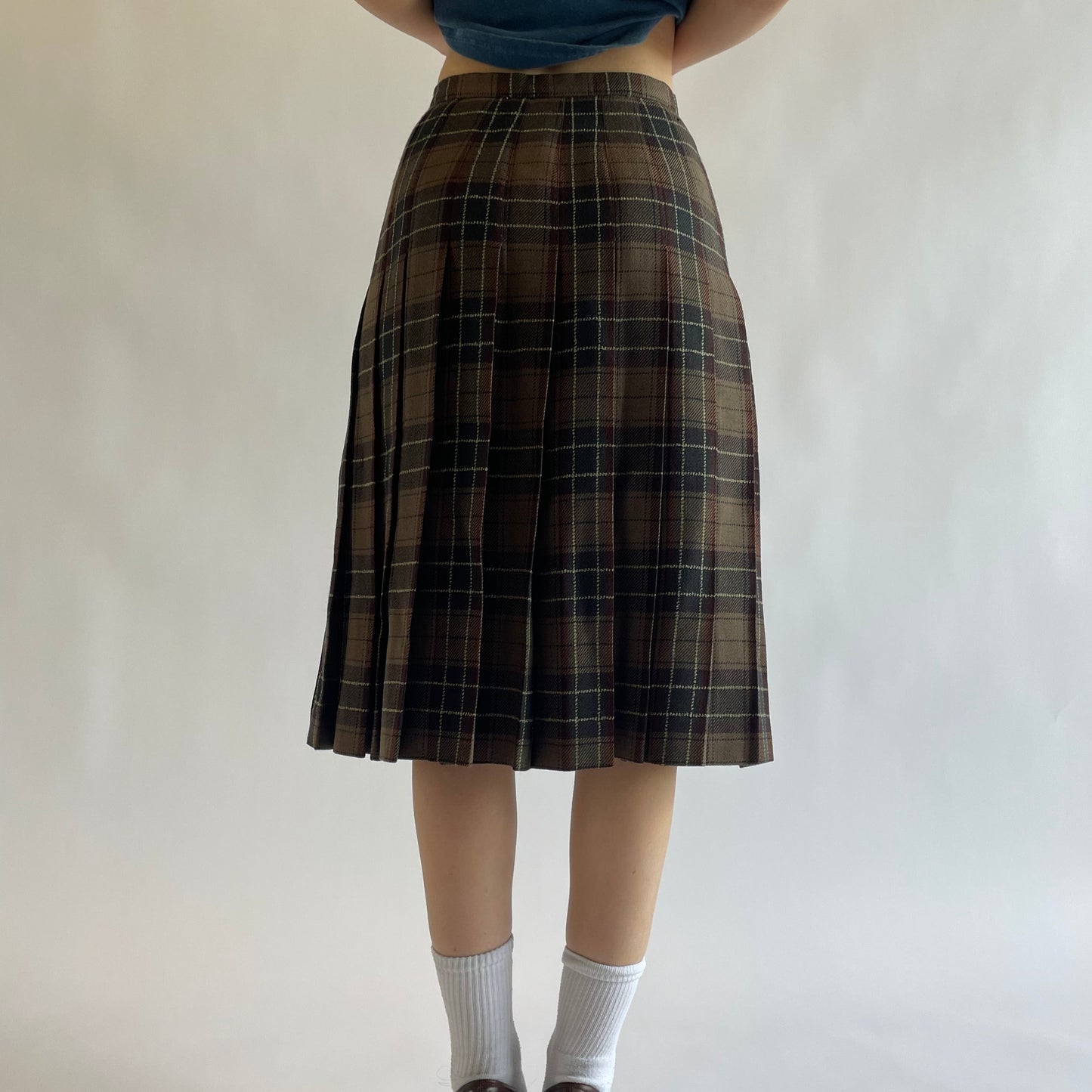 burberry 90s skirt