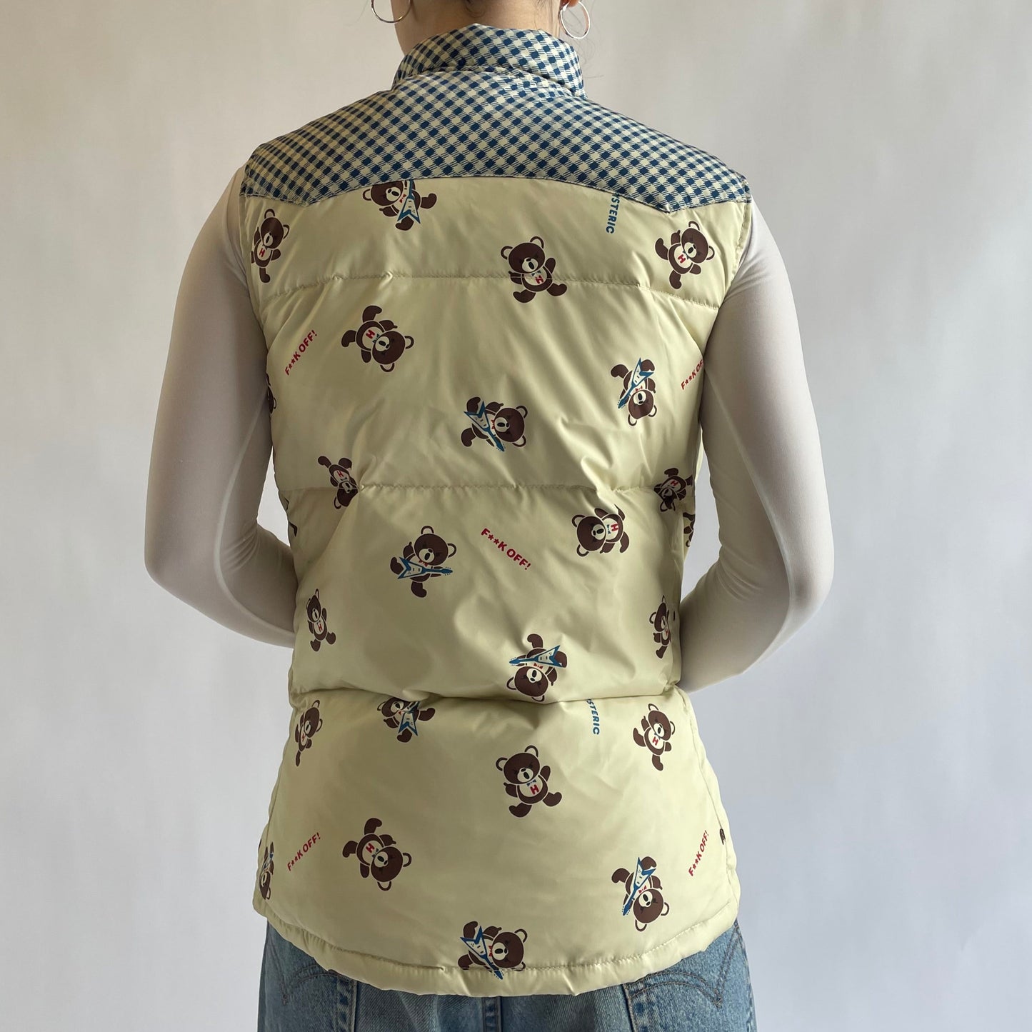 hysteric glamour puffer vest
