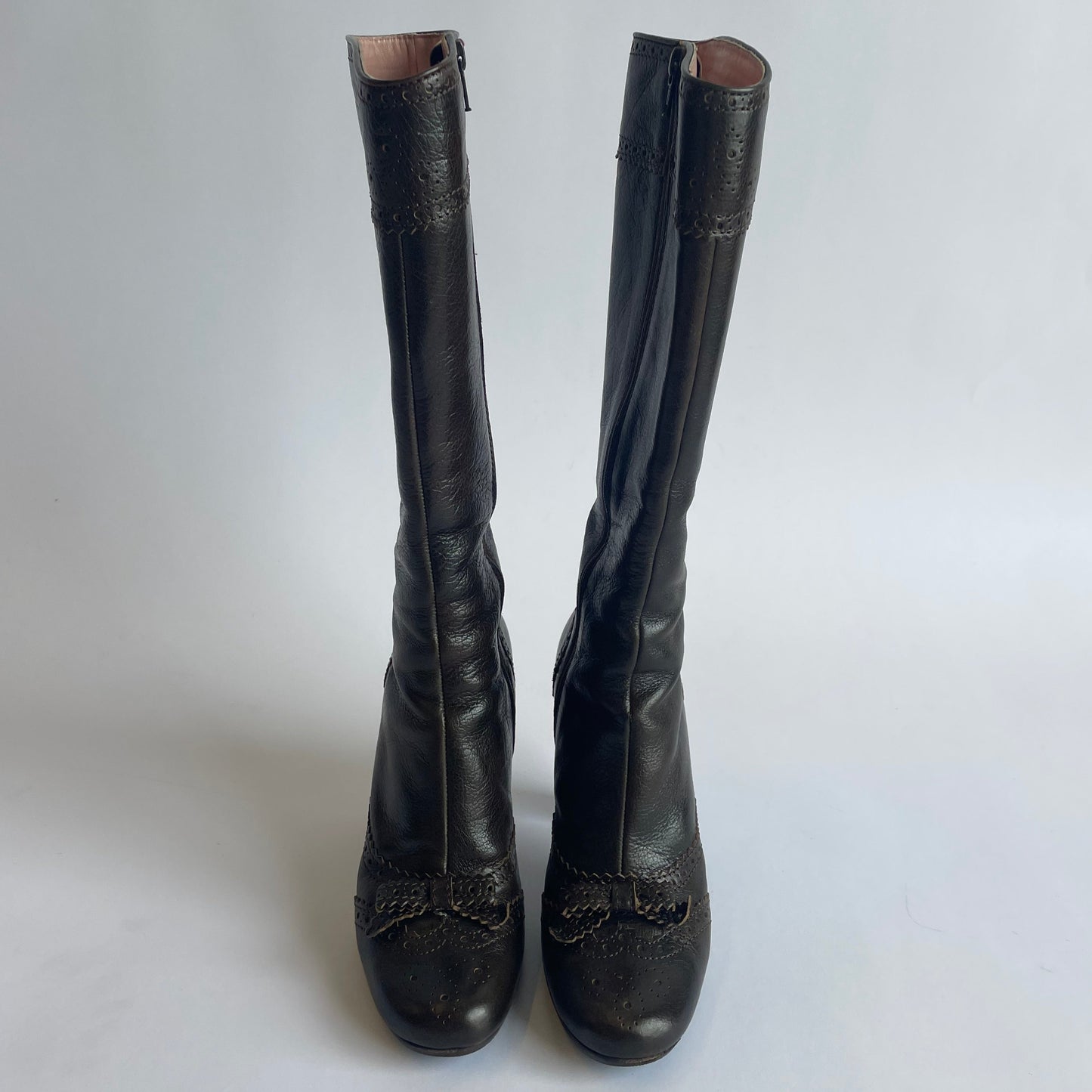 miu miu bow boots