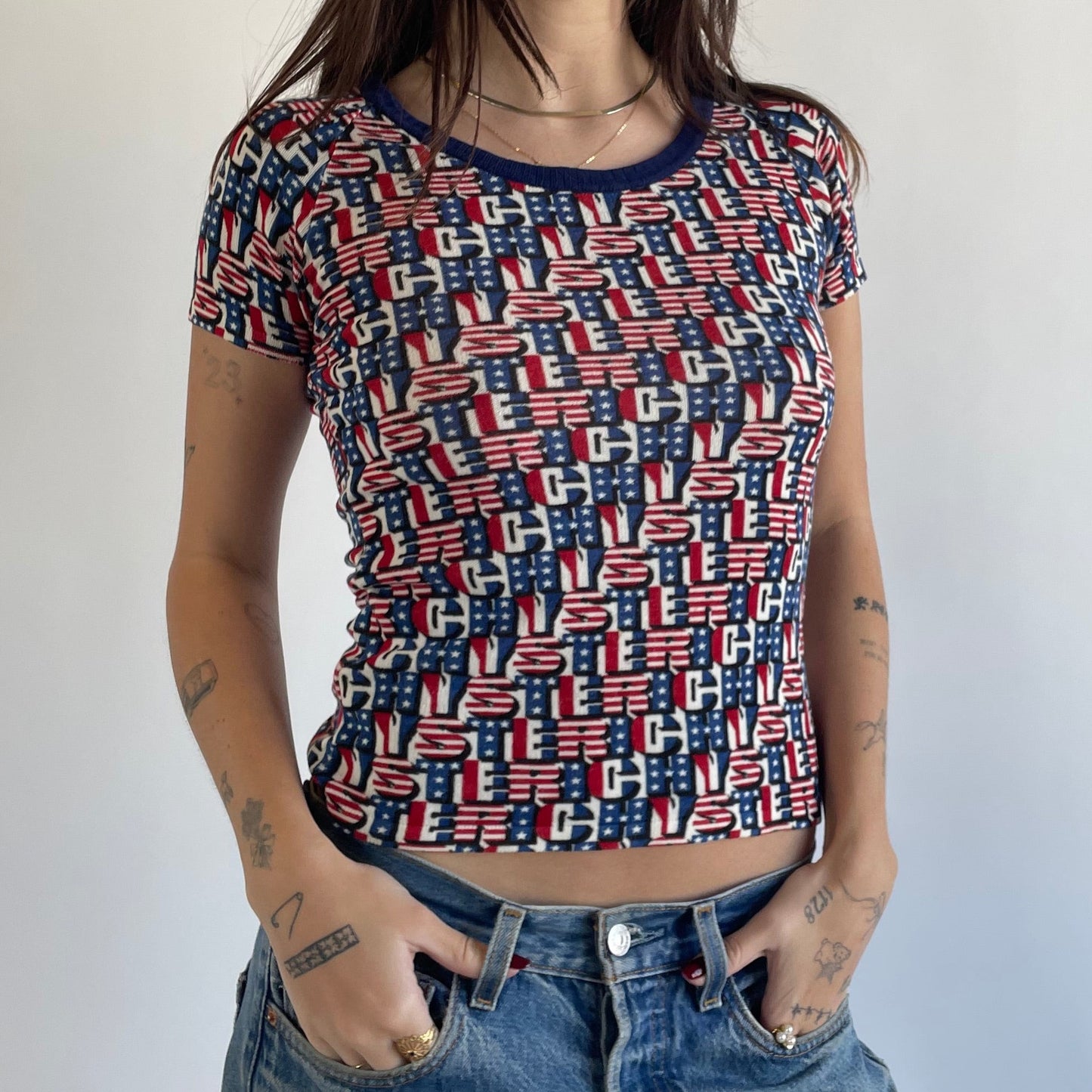 hysteric glamour knit t-shirt