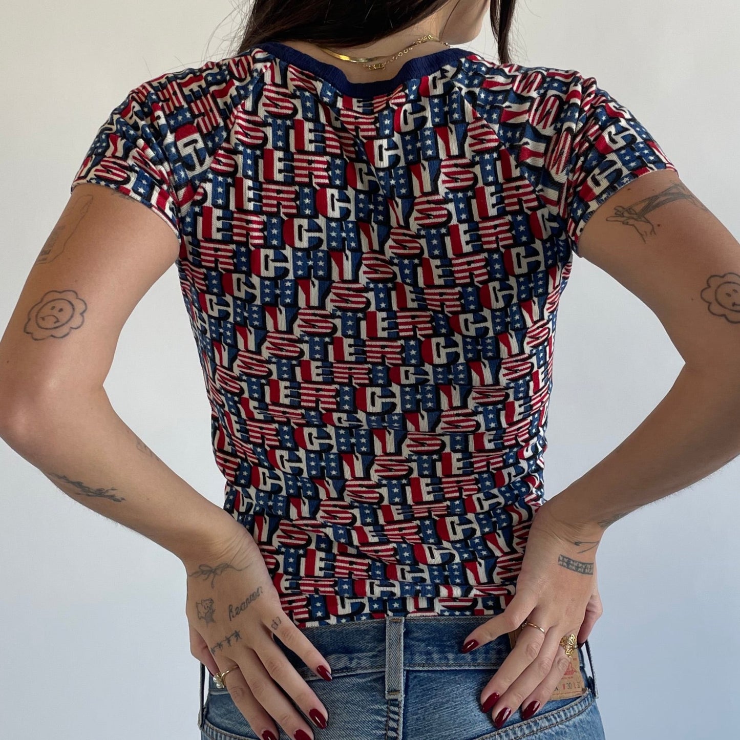 hysteric glamour knit t-shirt
