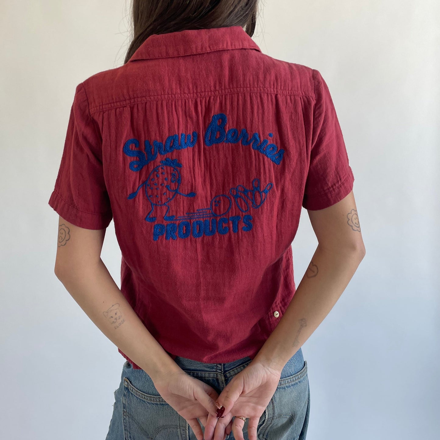 hysteric glamour bowling shirt