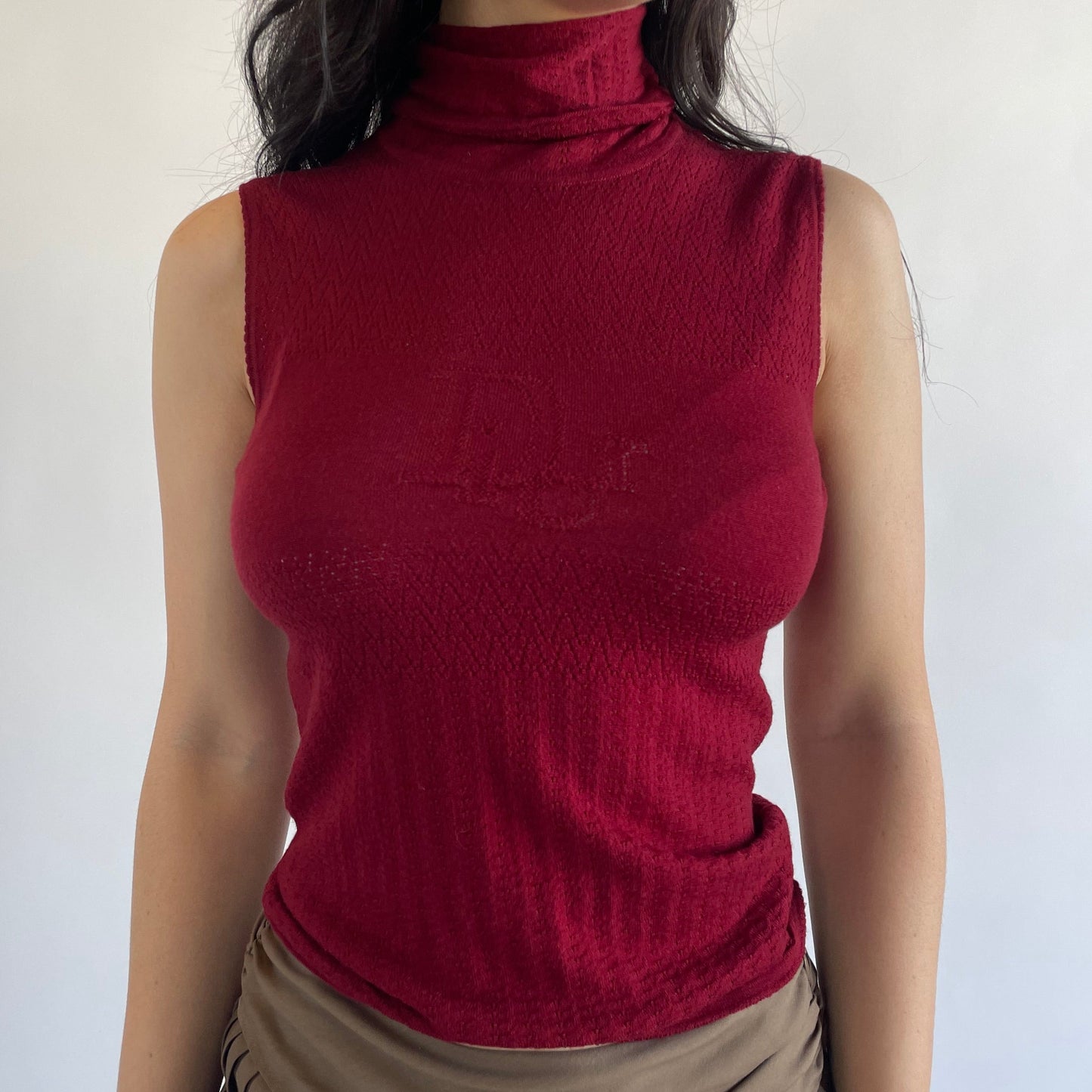 dior knit turtleneck