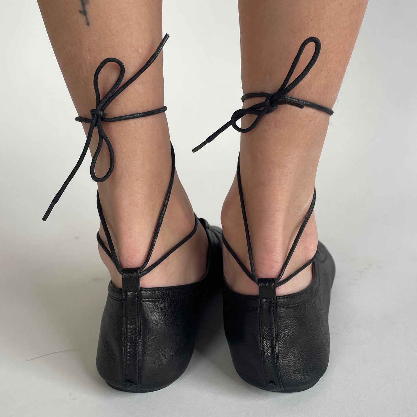 sonia rykiel lace-up ballet flats