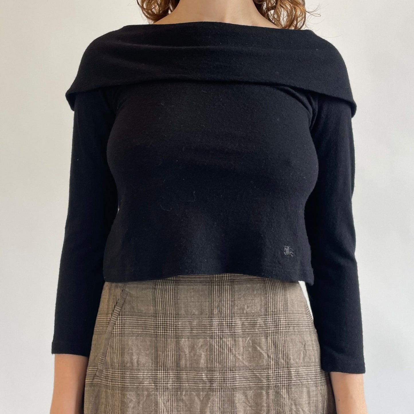 burberry knit top