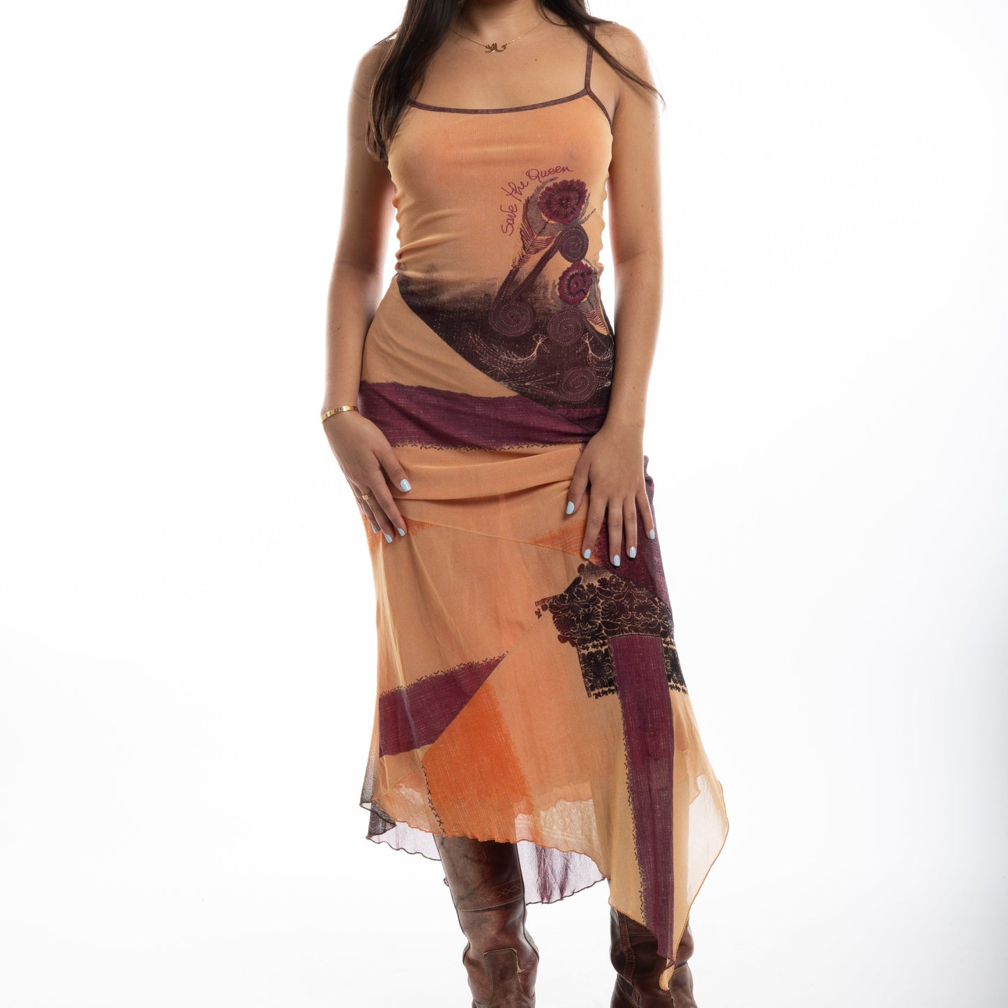 save the queen maxi dress